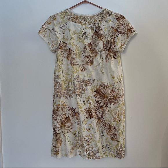 Zara linen nature summer dress - Picture 5 of 6